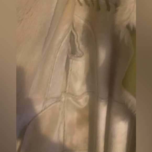 Laura Faux Suede & fur coat - Picture 4 of 5